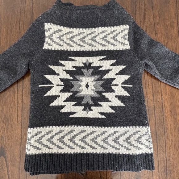 Roots Lambswool blend drape front cardigan size XS - Picture 4 of 15